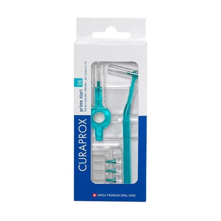Curaprox CPS 06 Prime Scovolini Interdentali Turchese 0,6-2,2 mm 5 Pezzi - Curaprox