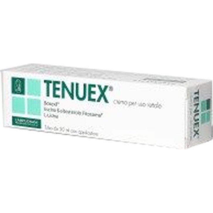 Tenuex Crema Rettale Dispositivo Medico per Emorroidi Lenitiva e Antiedematosa 30ml - Lampugnani Farmaceutici
