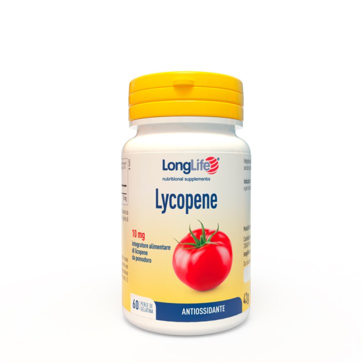 Lycopene Integratore Prostata con Licopene Antiossidante 10mg 60 Perle - LongLife