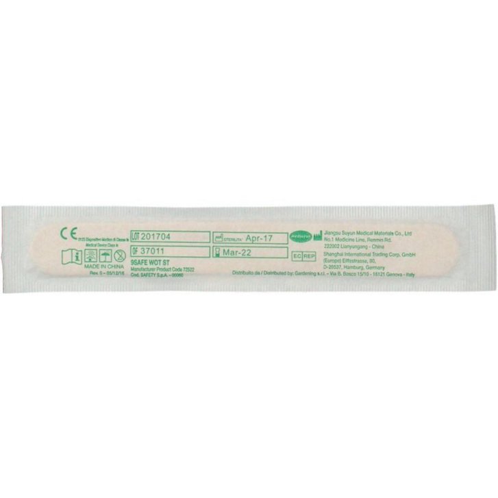 Abbassalingua in Legno Sterile Monouso Dispositivo Medico 1 Pezzo - Safety