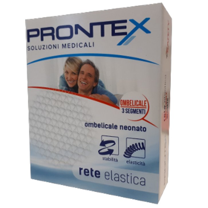 Prontex Rete Elastica Ombelicale per Fissaggio Medicazioni Neonati 3 Pezzi - Prontex