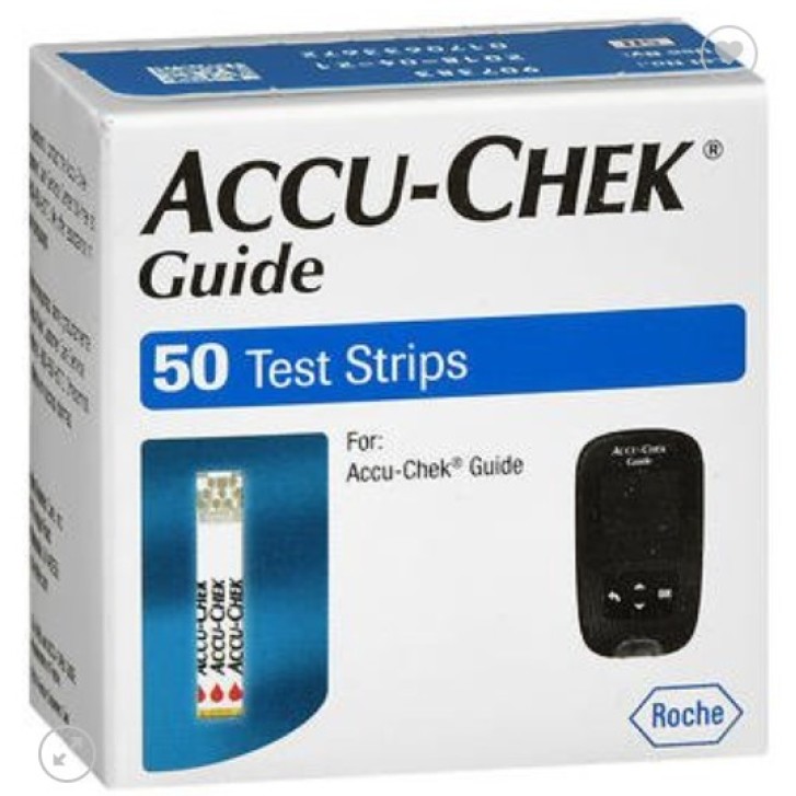 ACCU-CHEK GUIDE 50 striscette per misurazione diabete