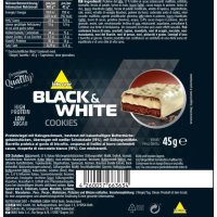 INKOSPOR Black & White Cookies – Barrette Proteiche al Gusto Biscotto INKOSPOR Black & White Cookies – Barrette Proteiche al Gusto Biscotto