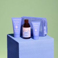 L'Erbolario Kit Viaggio Corpo e Capelli – Bagnogel, Crema Corpo e Shampoo Delicato al Fiordaliso (3 pz)