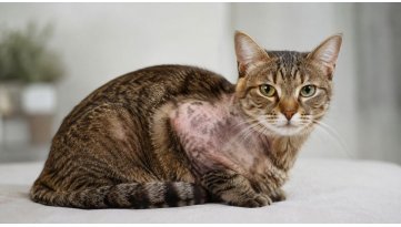 Gatto perde pelo a chiazze? Quando non è semplice muta