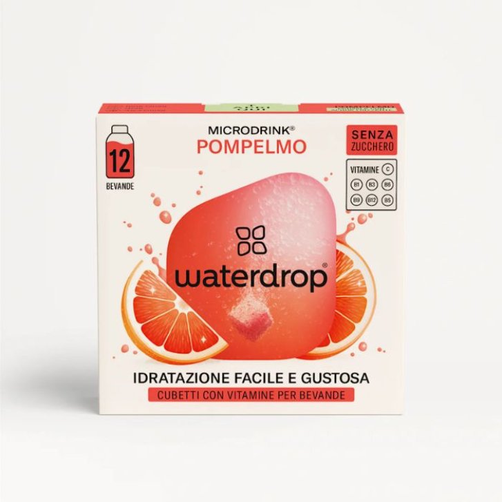 Waterdrop Microdrink Integratore Idratazione Cubetti Effervescenti Gusto Pompelmo 12 Cubetti - Waterdrop