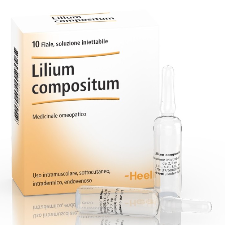Lilium Compositum Heel di Guna10 fiale omeopatiche per disturbi femminili