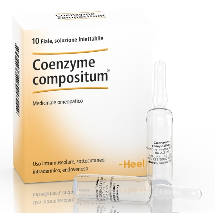 Heel Coenzyme compositum medicinale omeopatico per il metabolismo 10 fiale