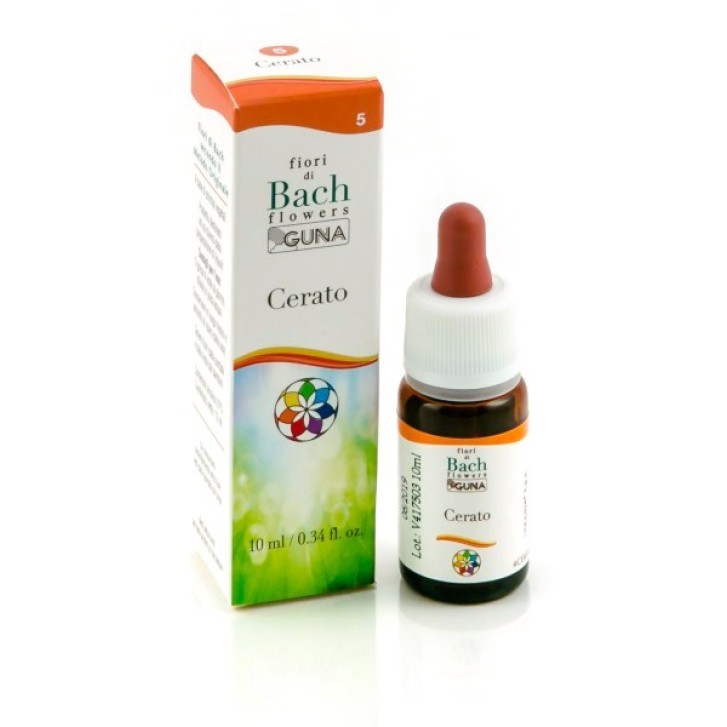 Guna Fiori di Bach CERATO prodotto omeopatico gocce 10 ml