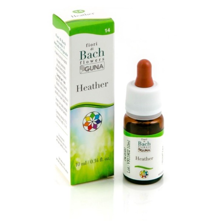 Guna Fiori di Bach HEATHER prodotto omeopatico gocce 10 ml