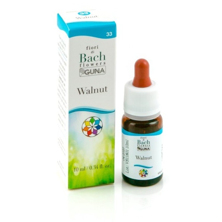 Guna Fiori di Bach Walnut medicinale omeopatico gocce 10 ml