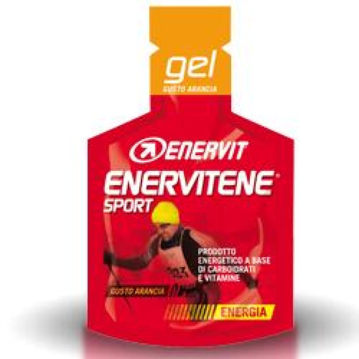 Enervit Enervitene Sport Gel Arancia Integratore Energetico Mini-pack 25 Ml