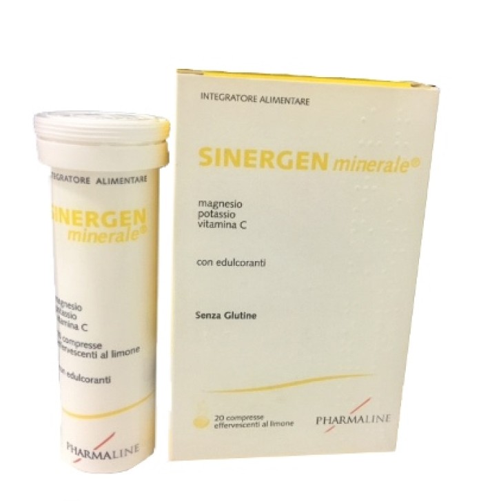 Sinergen Minerale integratore magnesio e potassio gusto Arancia 20 compresse
