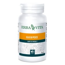 Erba Vita Olio di Pesce Integratore Omega3 EPA e DHA 50 Perle