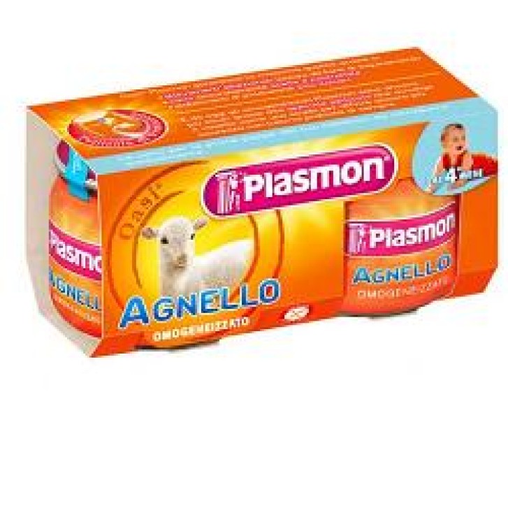 Plasmon Omogeneizzato di agnello 2 X 80 gr