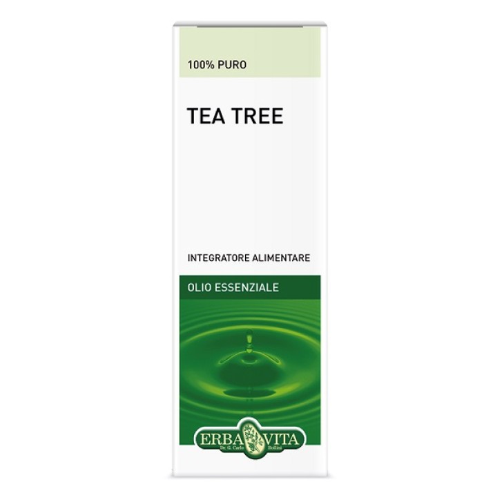 Erba Vita Olio Essenziale Tea Tree integratore per le vie respiratorie 10 Ml