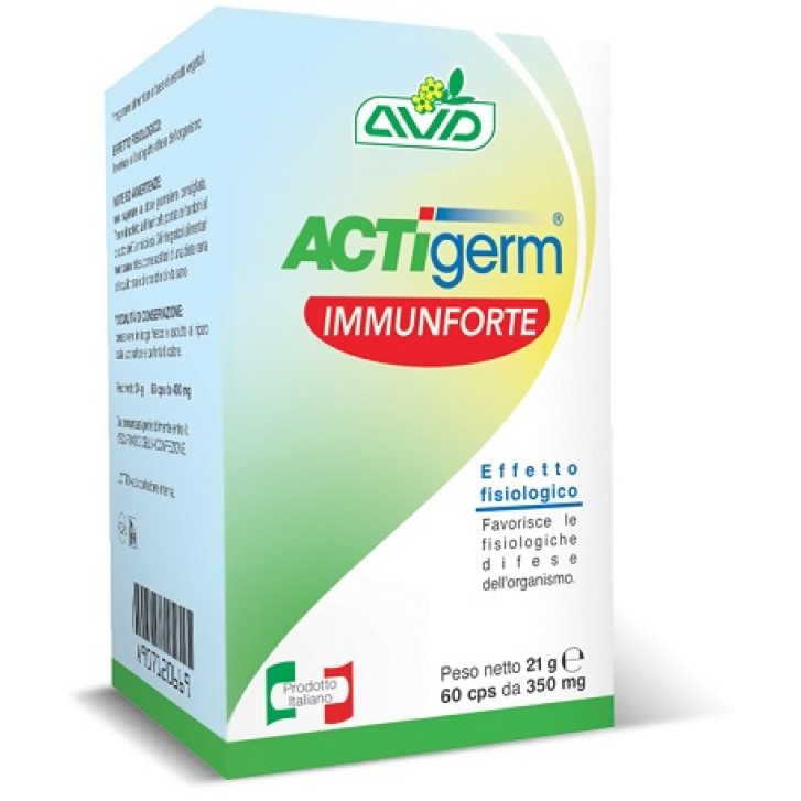 AVD ACTIgerm Immunoforte integratore per le difese immunitarie 60 Capsule