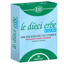 Esi Le dieci erbe FLOR integratore per il transito intestinale 30 capsule