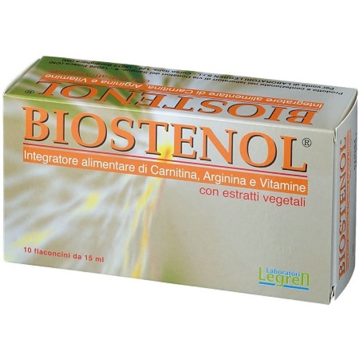 Biostenol Integratore Tonico Antiastenico 10 flaconcini