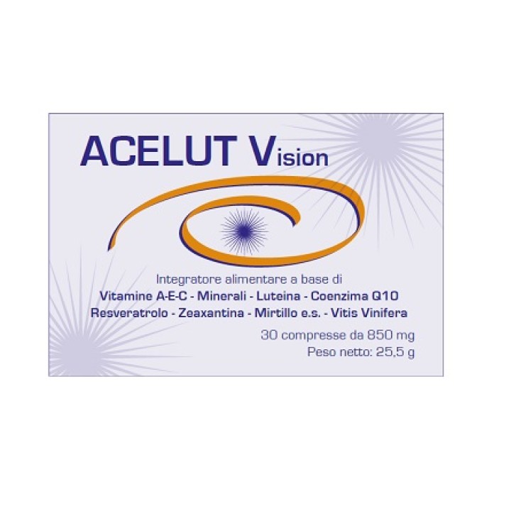 Acelut Vision Integratore per la vista 30 comprese