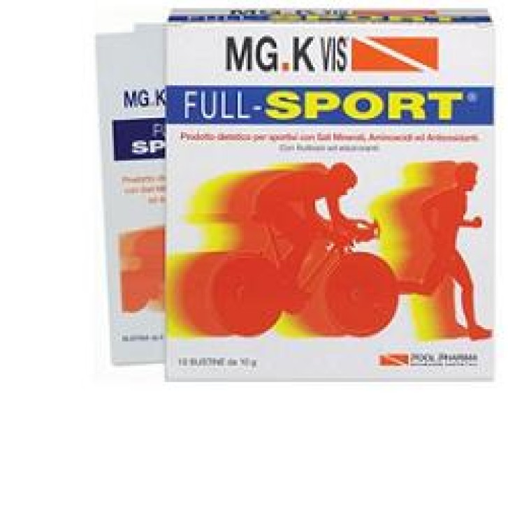 MgK Vis Full Sport Integratore Dietetico Sportivo 10 Bustine 10 gr