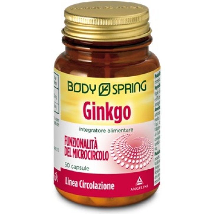Body Spring Ginkgo integratore microcircolo 50 capsule