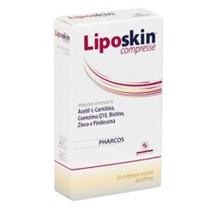 Liposkin Pharmacos integratore per pelle e capelli 30 compresse