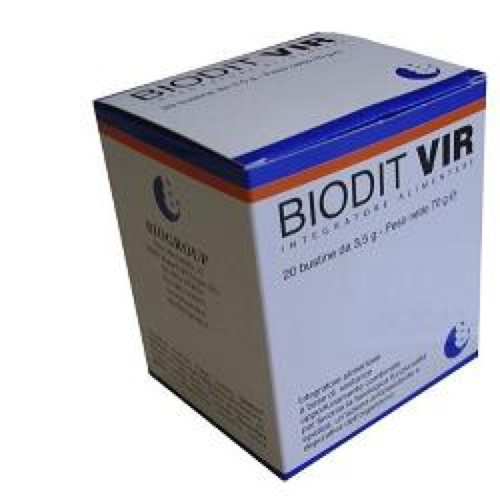 Biodit Vir integratore antiossidante e depurativo 20 buste