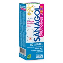 Phyto Garda Sanagol Junior Spray Orale Gola Gusto Fragola flacone 20 ml