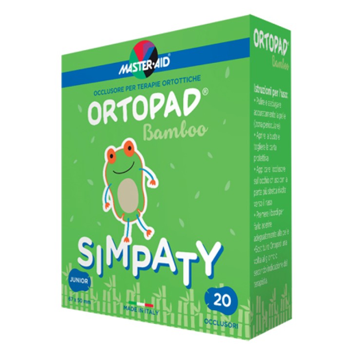 Master-aid Ortopad Simpaty Occlusore per ortottica junior medium 50 pezzi