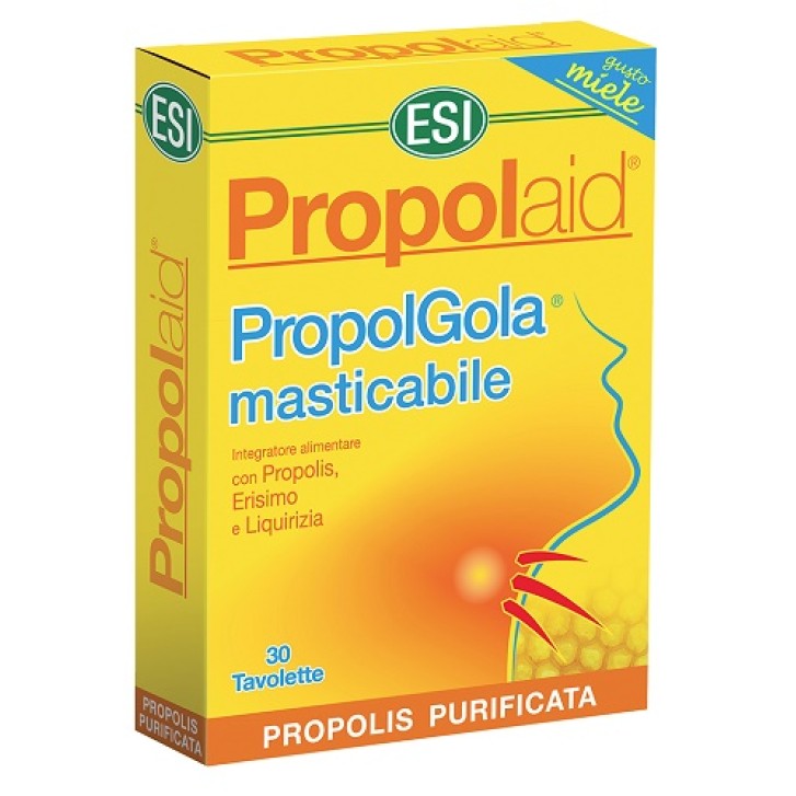 Esi Propolaid PropolGola masticabile miele 30 tavolette