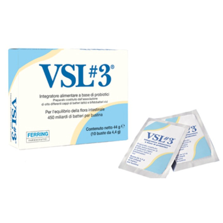 Vsl3 Integratore di fermenti lattici 10 bustine