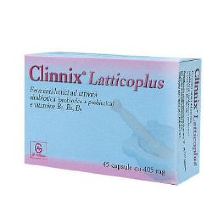 Clinnix Latticoplus Integratore alimentare di fermenti lattici  45 capsule