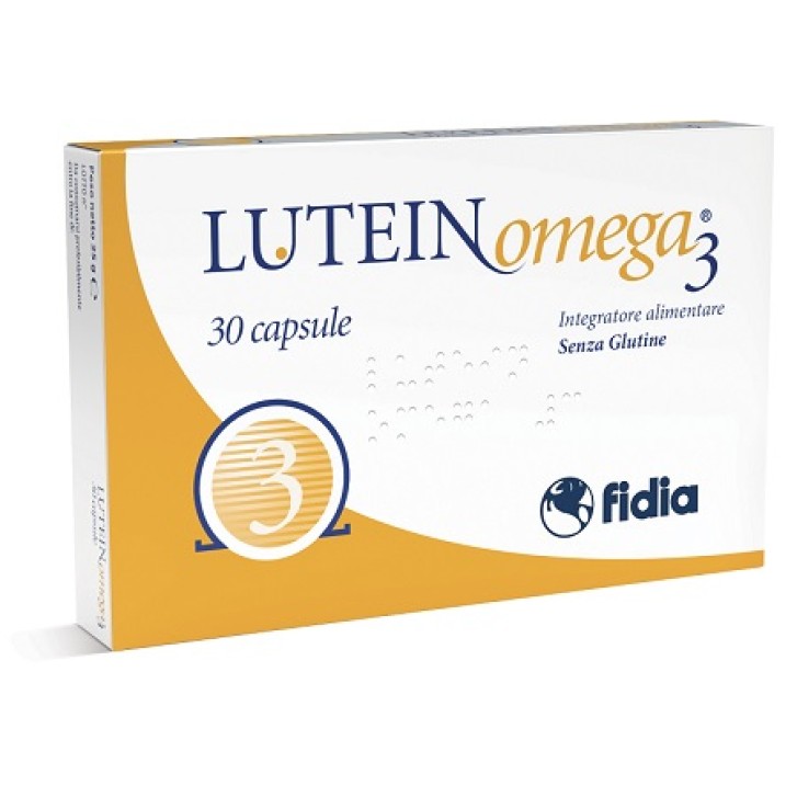 Lutein omega 3 integratore alimentare 30 compresse