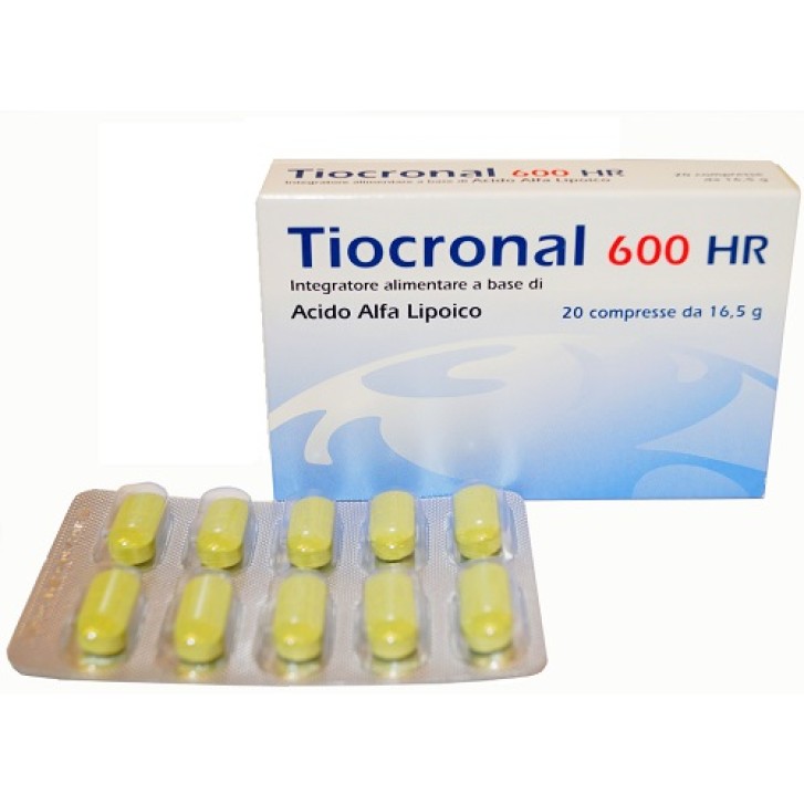 Tiocronal 600 HR integratore neurologico 20 compresse