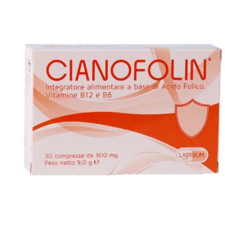 Cianofolin Integratore di acido folico 30 compresse