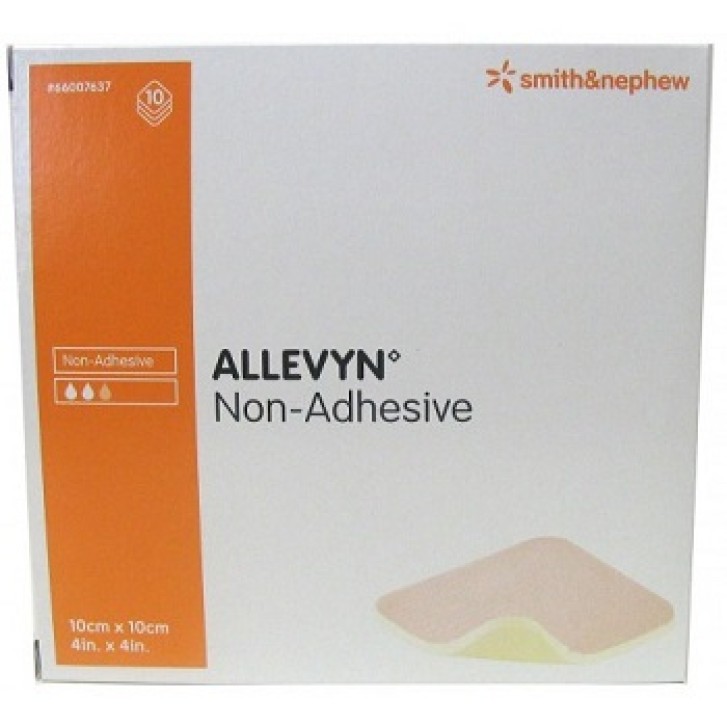 Allevyn Non adhesive medicazione idrocellulare 10X10 cm - 10 pezzi