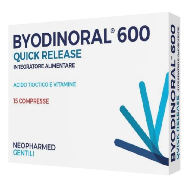 Byodinoral 600 integratore per lo stress ossidativo 15 compresse