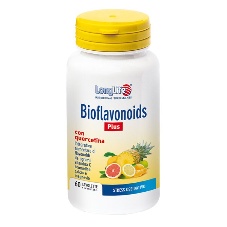 LongLife Bioflavonoids Plus Integratore flavonoidi 60 Tavolette