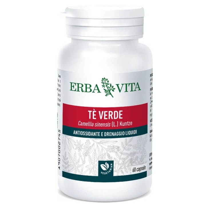 Erba Vita Monoplanta T Verde Integratore antiossidante 60 Capsule