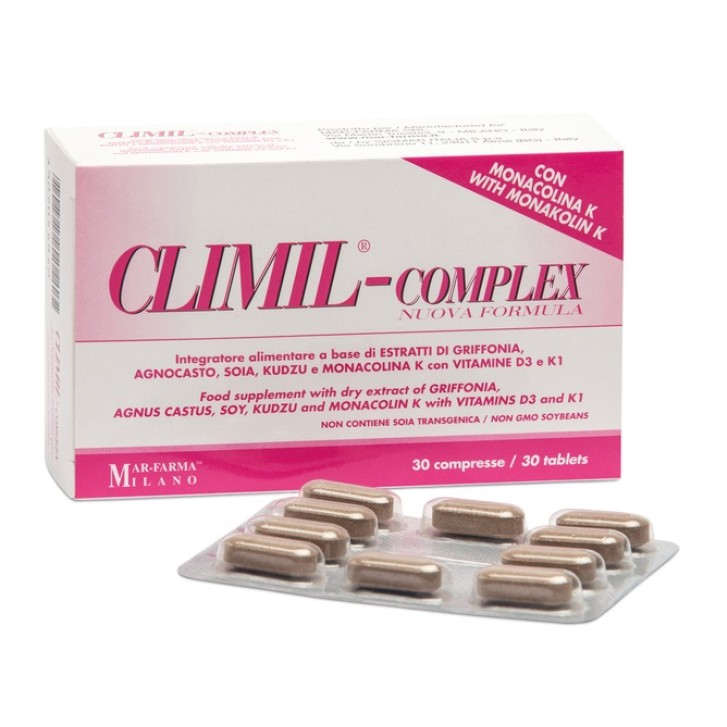 Climil Complex integratore per la menopausa 30 compresse