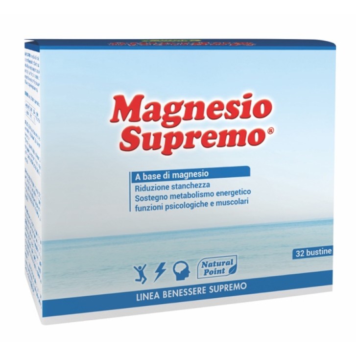 Natural Point Magnesio Supremo 32 Bustine da 2,4 g