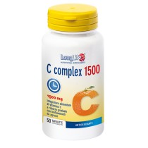 Longlife C Complex 1500 integratore vitamina C rilascio graduale 50 tavolette