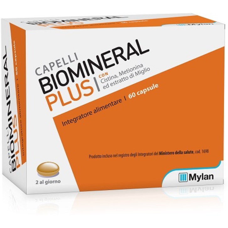 Biomineral Plus Integratore Anticaduta Capelli 60 Capsule