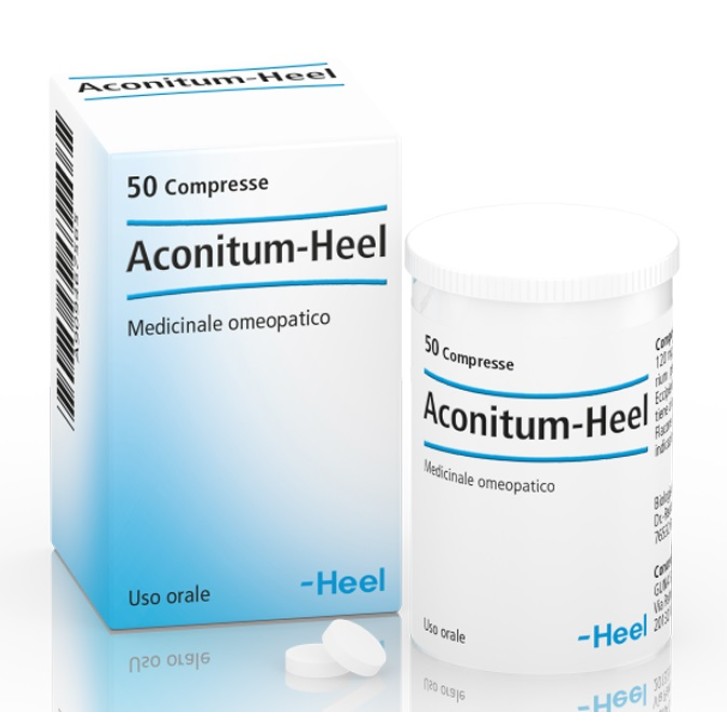 Guna ACONITUM Heel medicinale omeopatico per l'influenza 50 tavolette