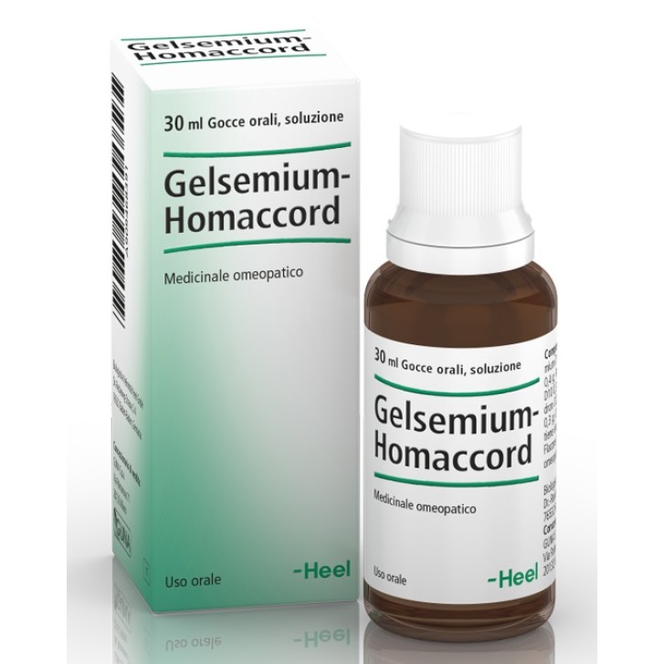 Guna Gelsemium Homaccord medicinale omeopatico per le nevralgie  gocce 30 ml