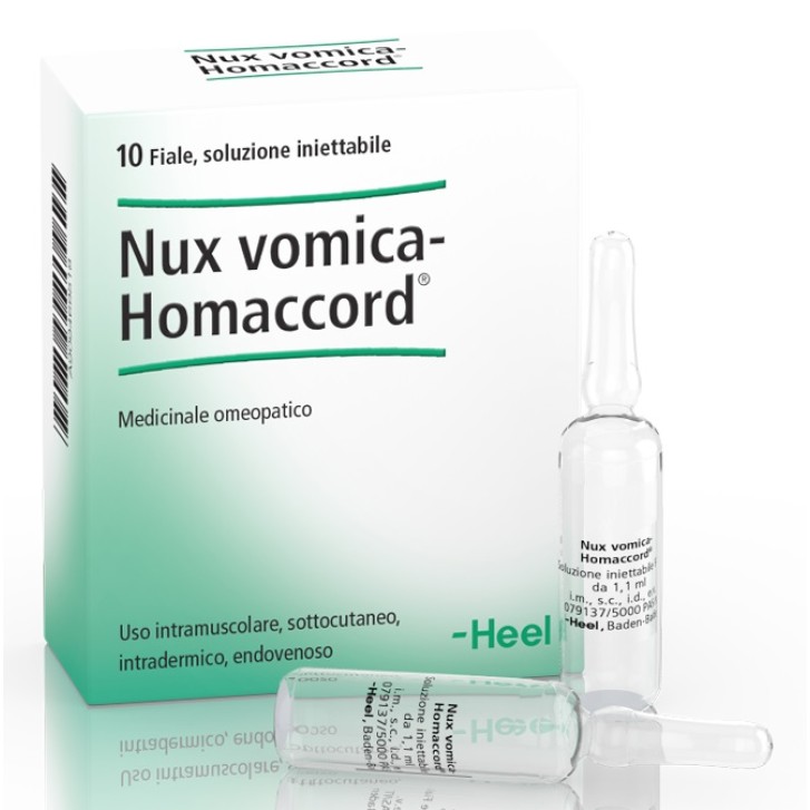 Hell Nux Vomica homaccord medicinale omeopatico 10 fiale