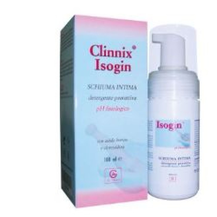 Clinnix Isogin schiuma per la detergenza intima 100 Ml