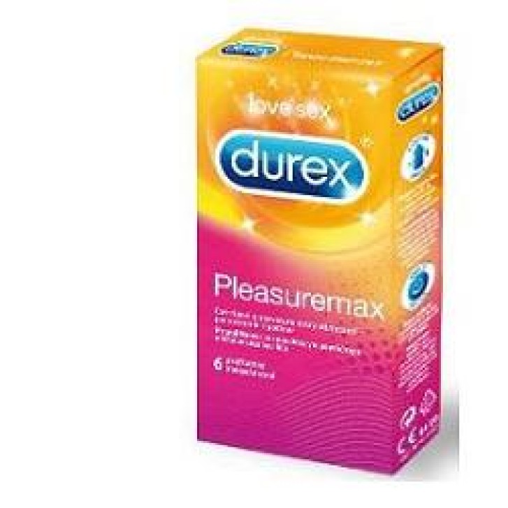 Durex Pleasuremax Preservativi Stimolanti 6 Pezzi