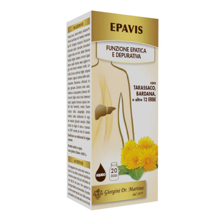 Epavis Liquido Alcoolico Integratore Epatico 200 ml